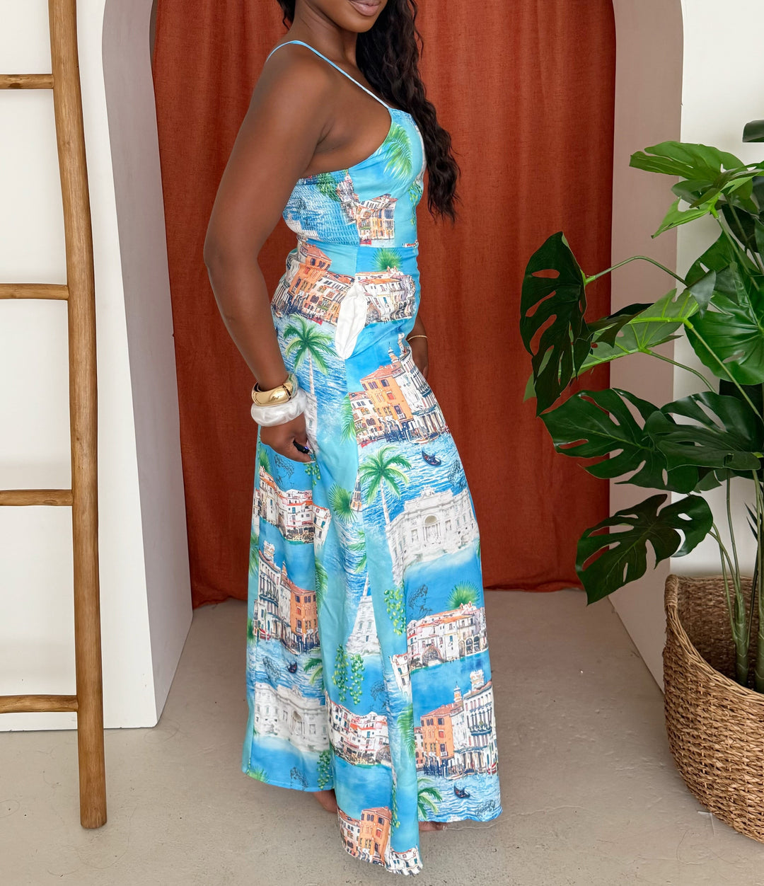 Island Views Maxi Dress