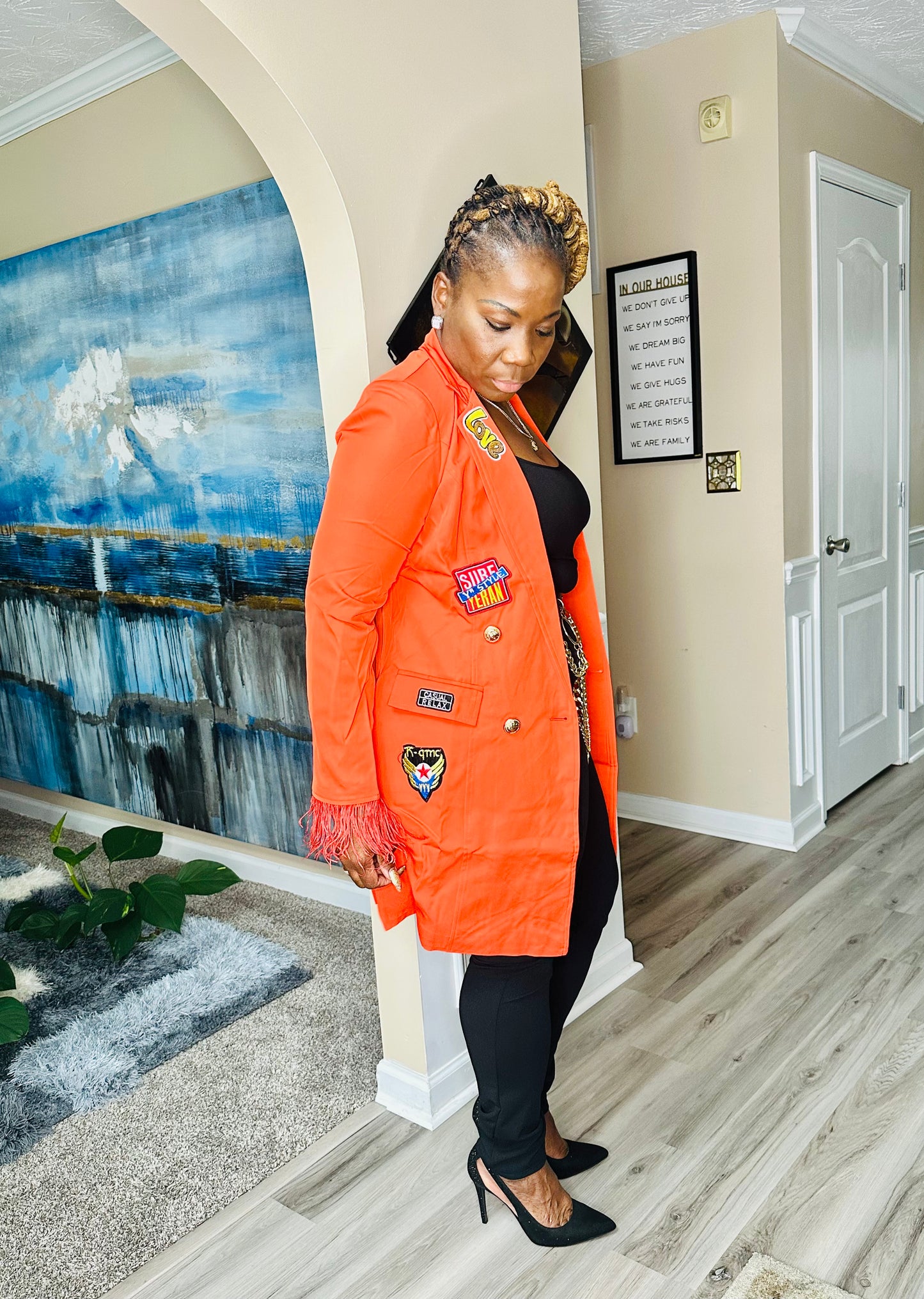 Cali Patch Blazer/Dress
