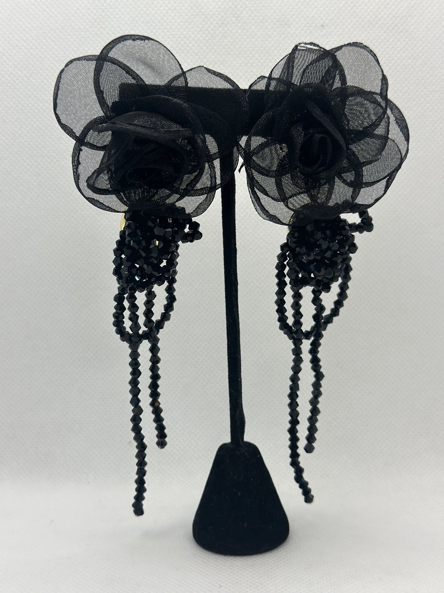 Black n Bougie Earrings