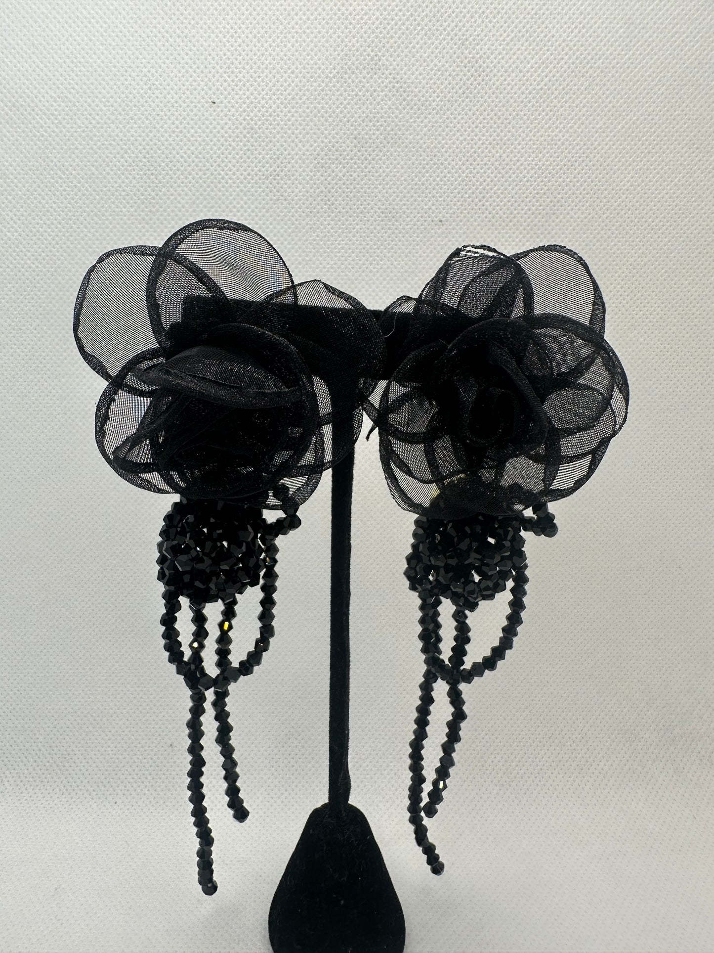 Black n Bougie Earrings