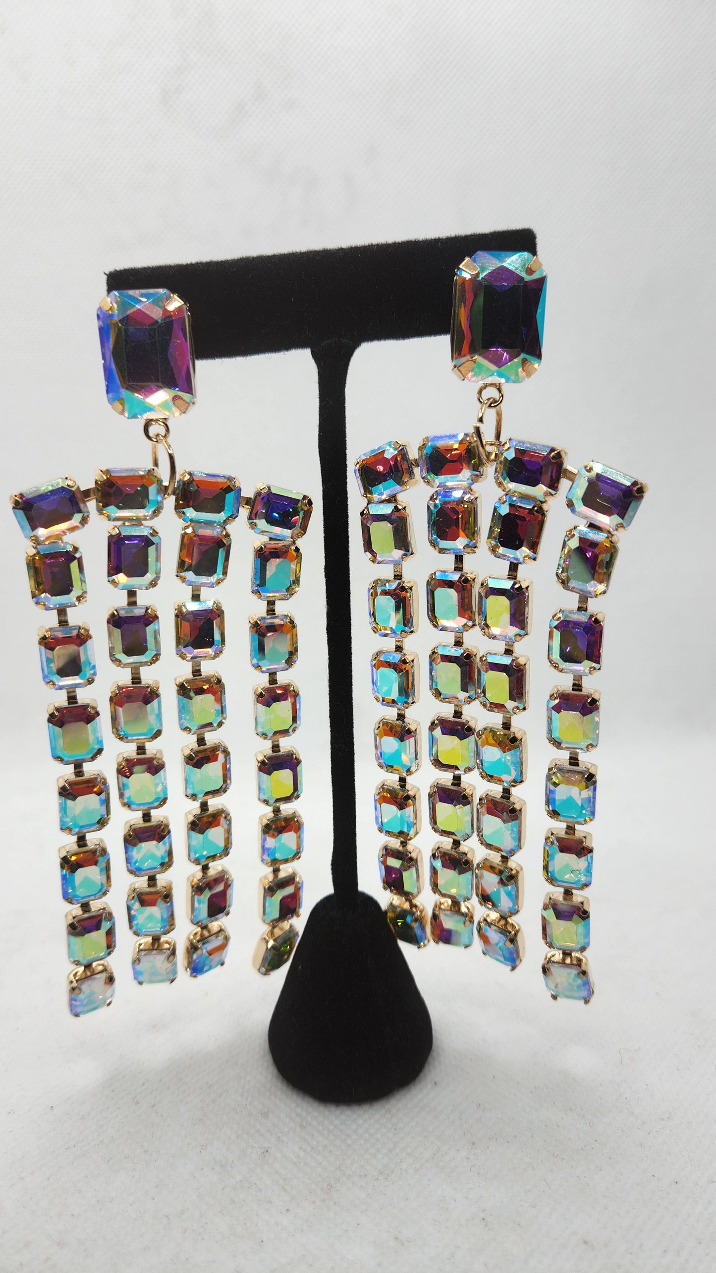Cuff It Earrings (Irridescent)