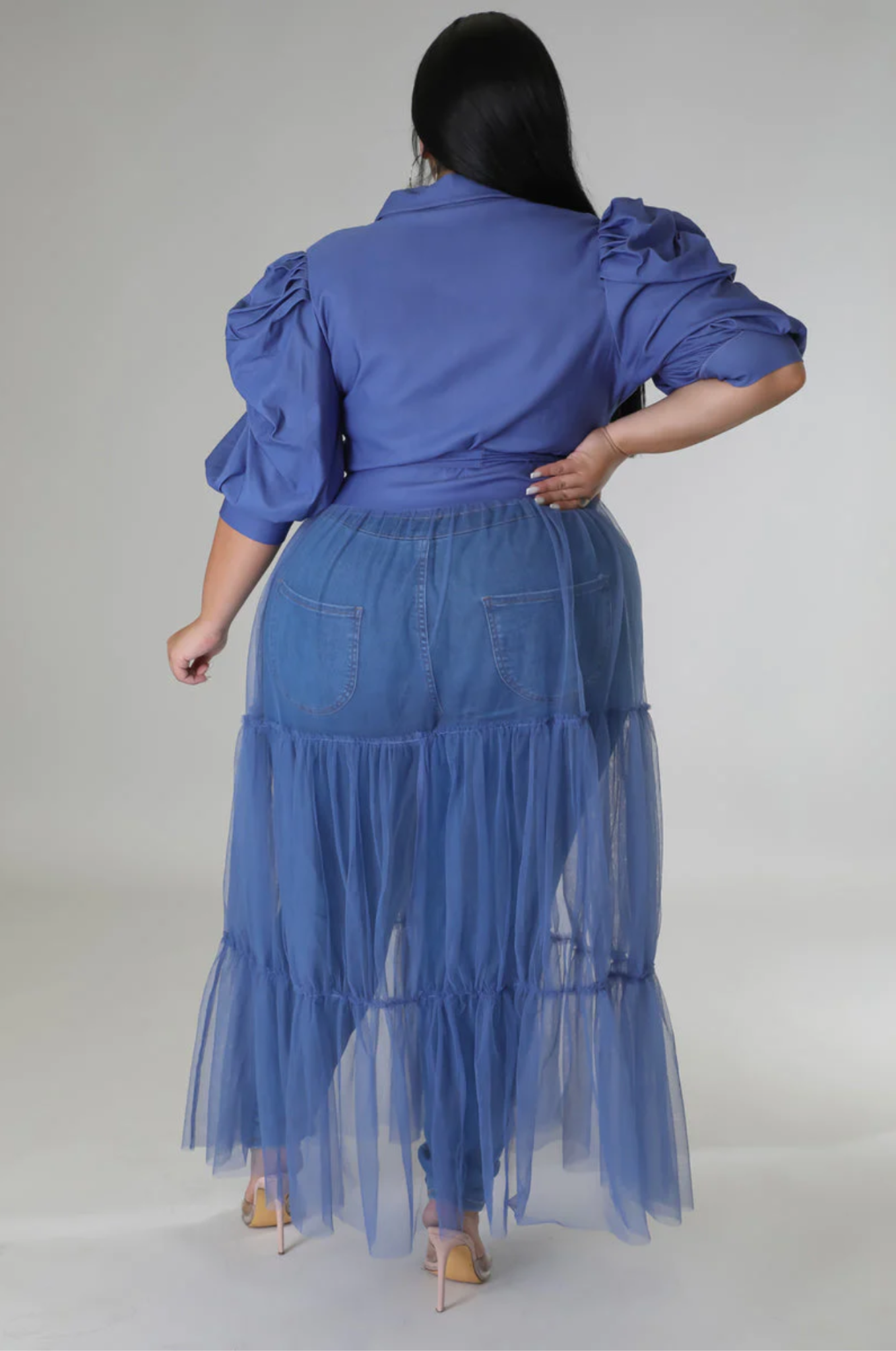Glam Fab Tulle Dress (PLUS)