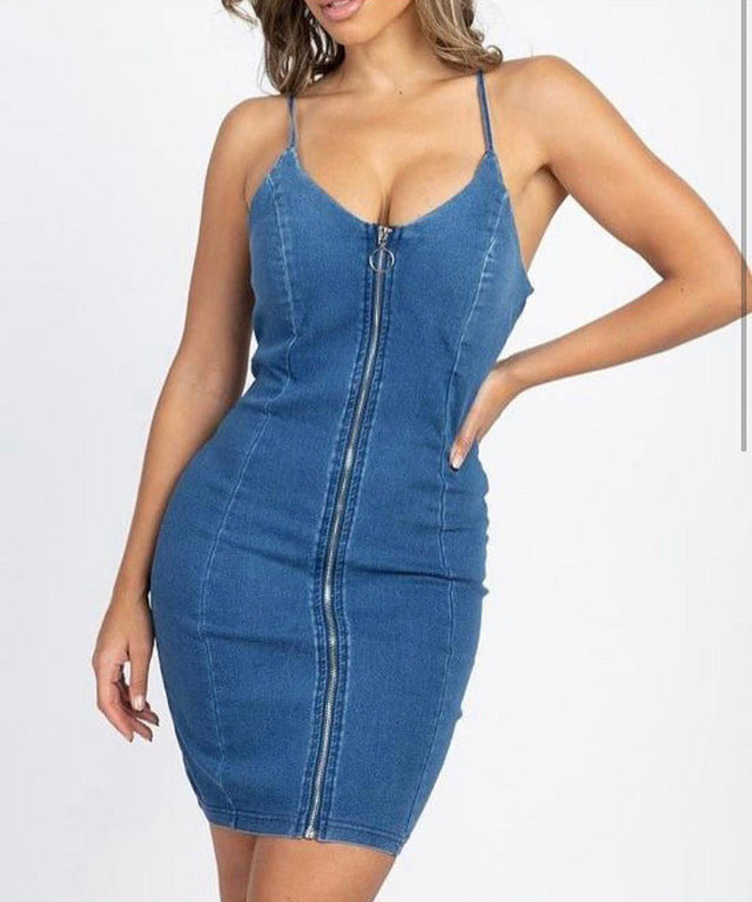 Where my girls at? Denim Dress