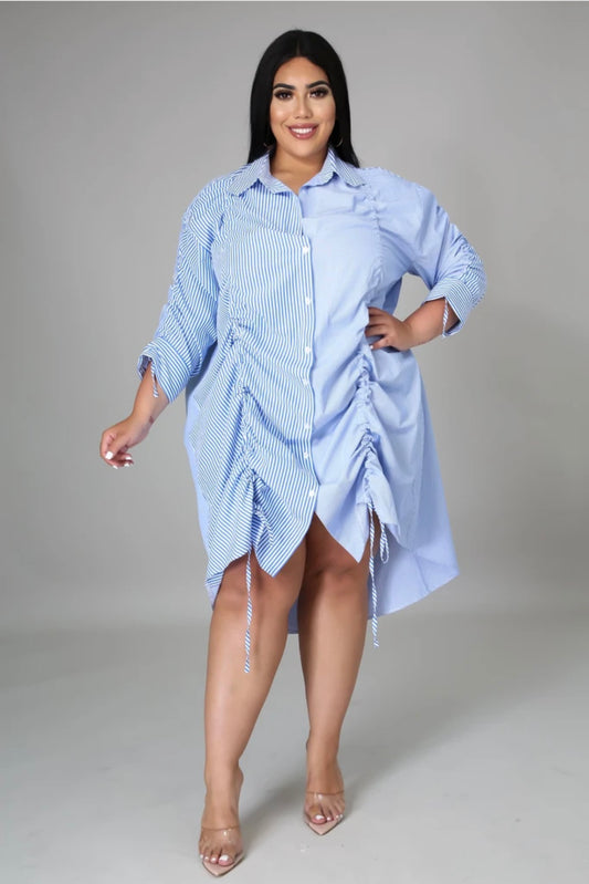 Baby Blue Dress (PLUS)