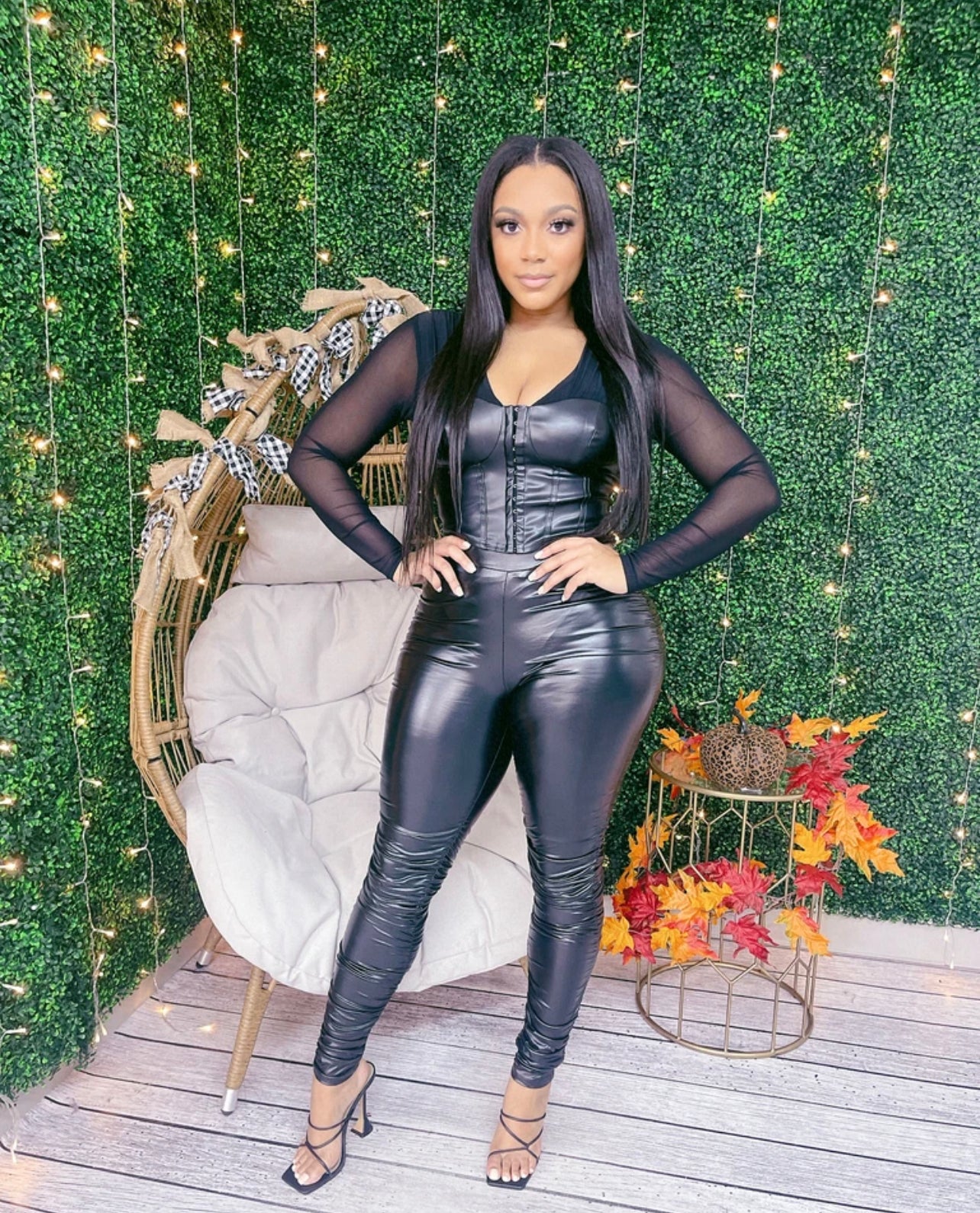 Leather or not here I come pants