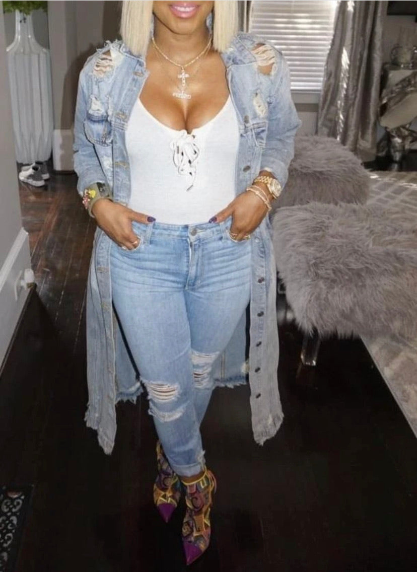 Nothing like Denim (Plus Size) Jacket