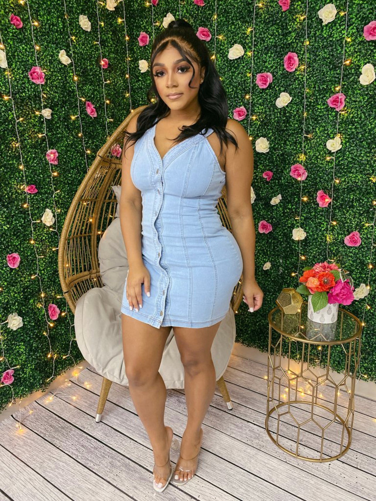 All That Denim Dress