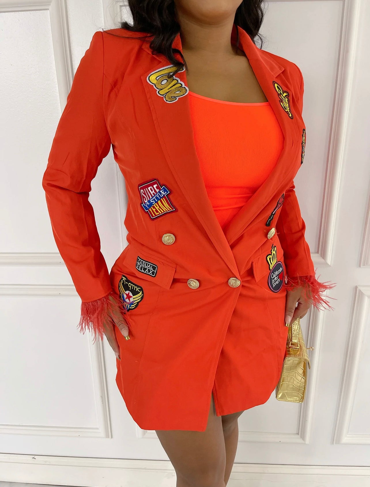 Cali Patch Blazer/Dress