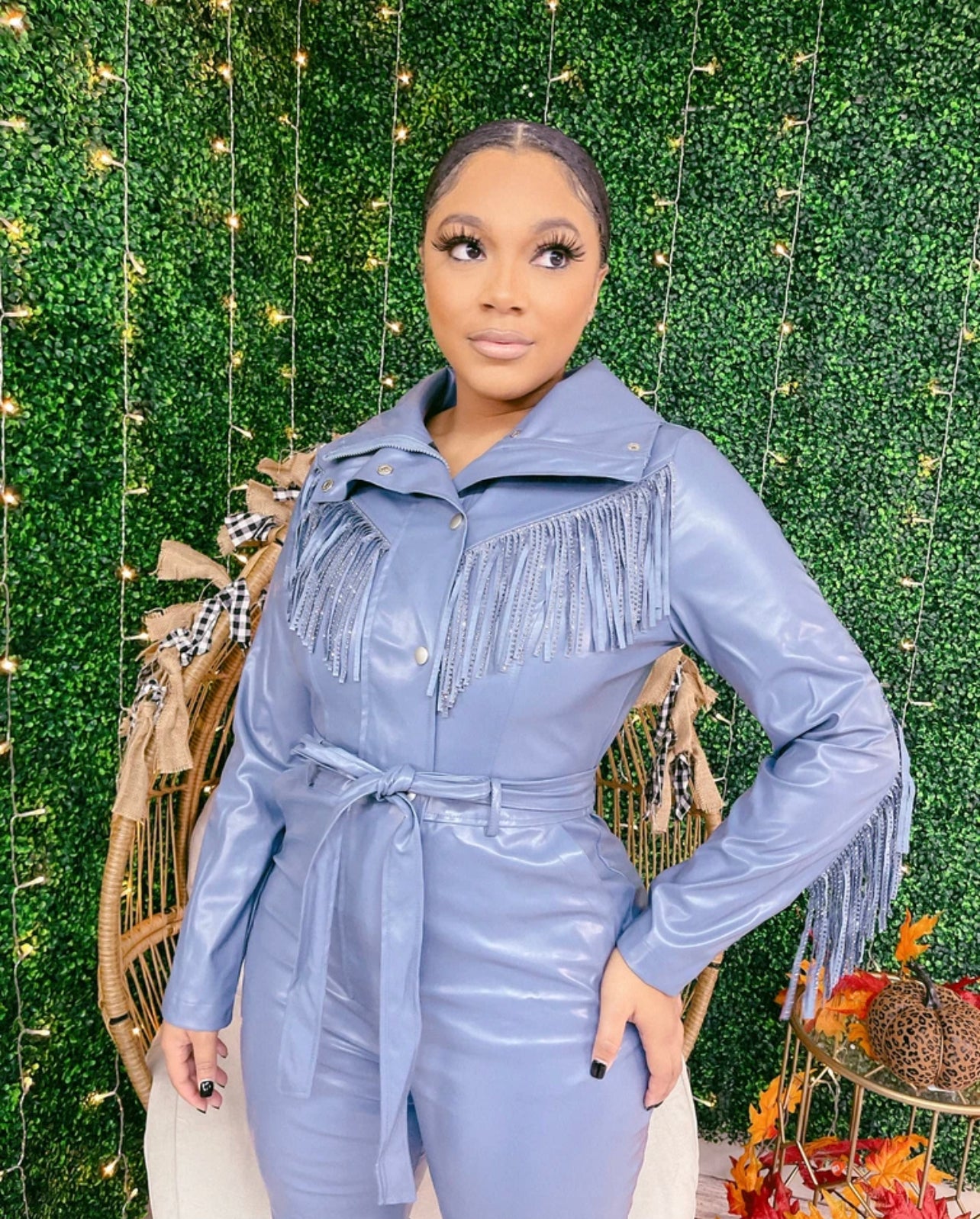 All Blue Baby Jumpsuit