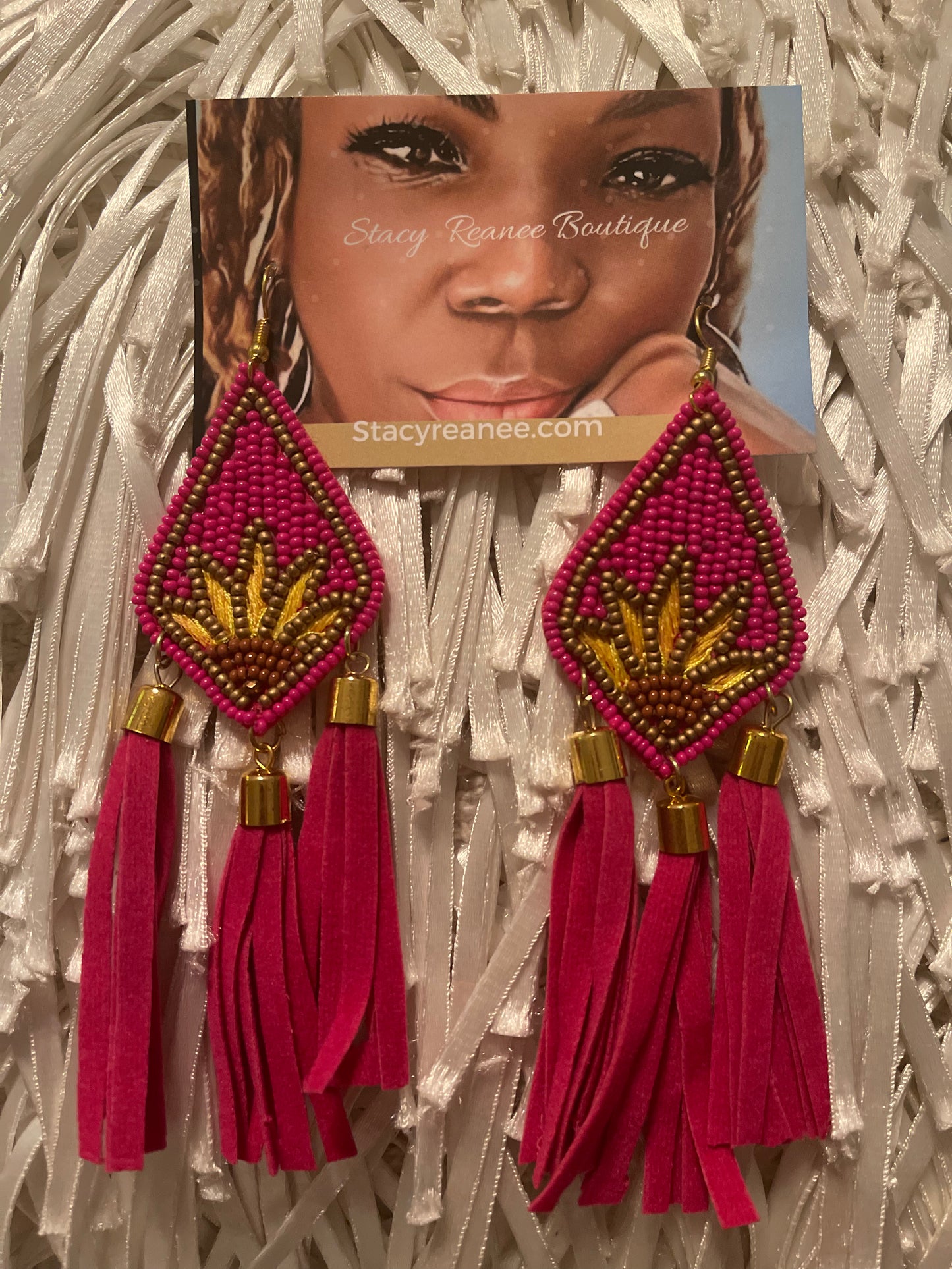 Goddess Fringe Earrings