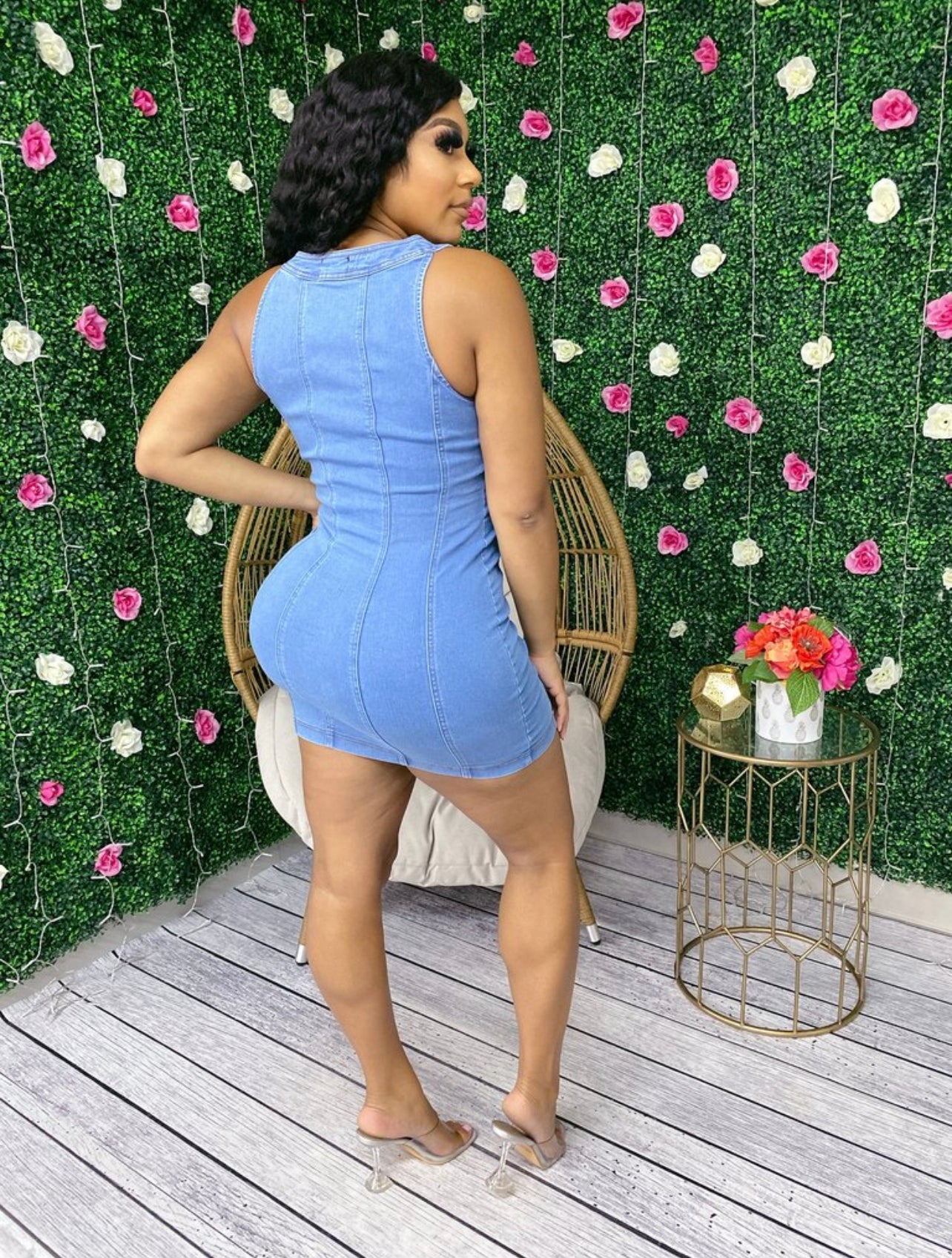 All That Denim Dress