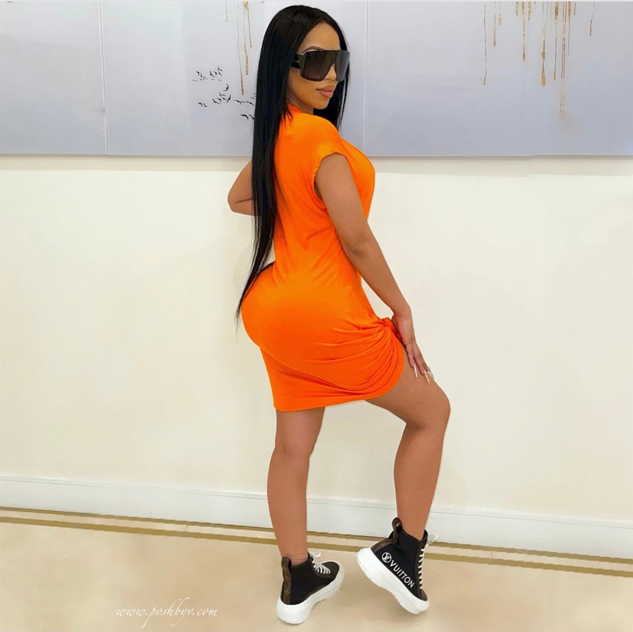 Georgia Peach Dress