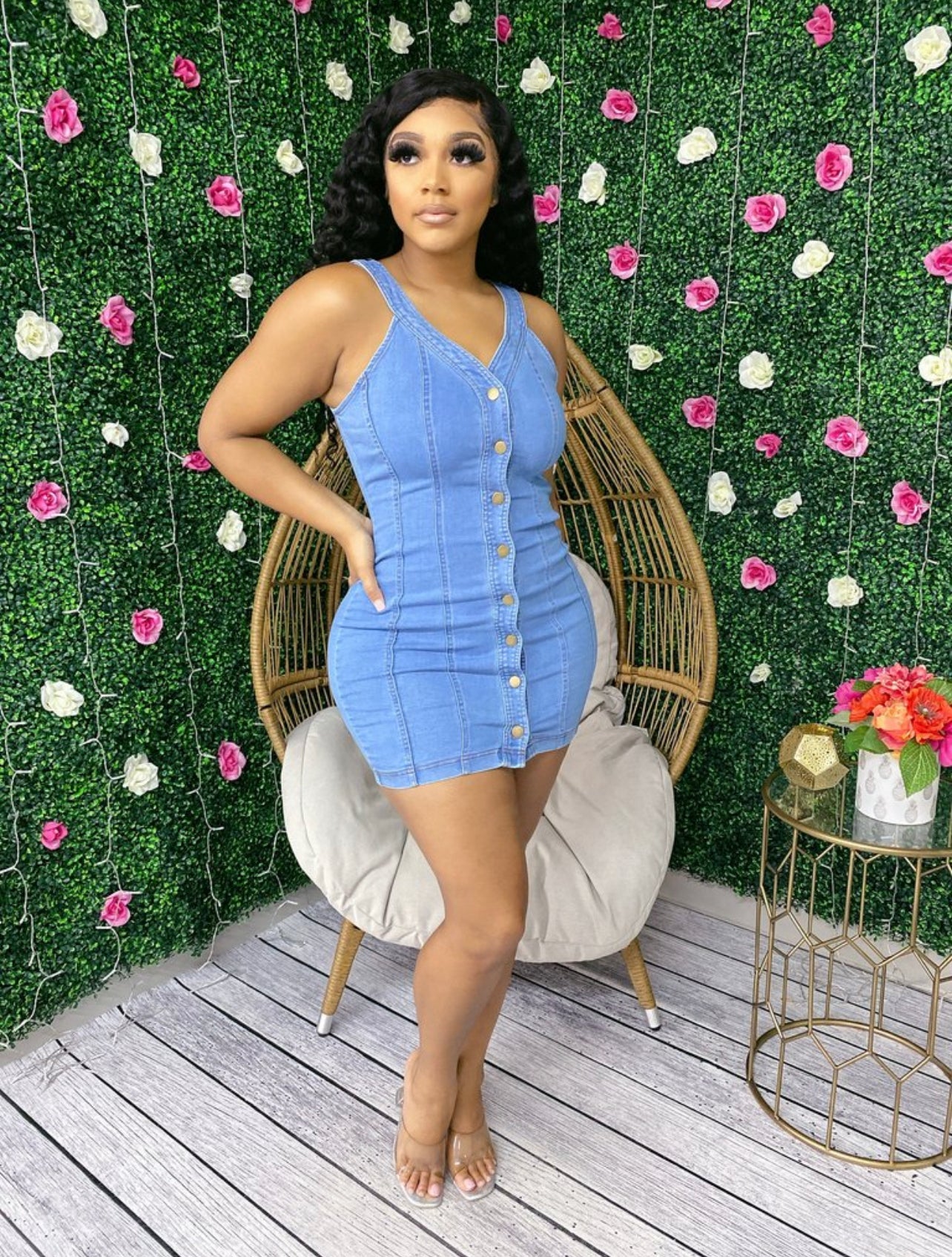 All That Denim Dress