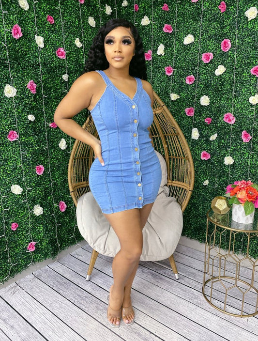 All That Denim Dress