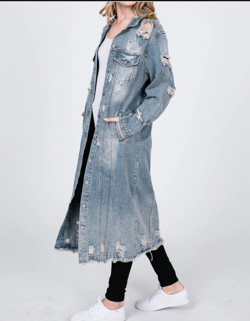 Nothing like Denim (Plus Size) Jacket