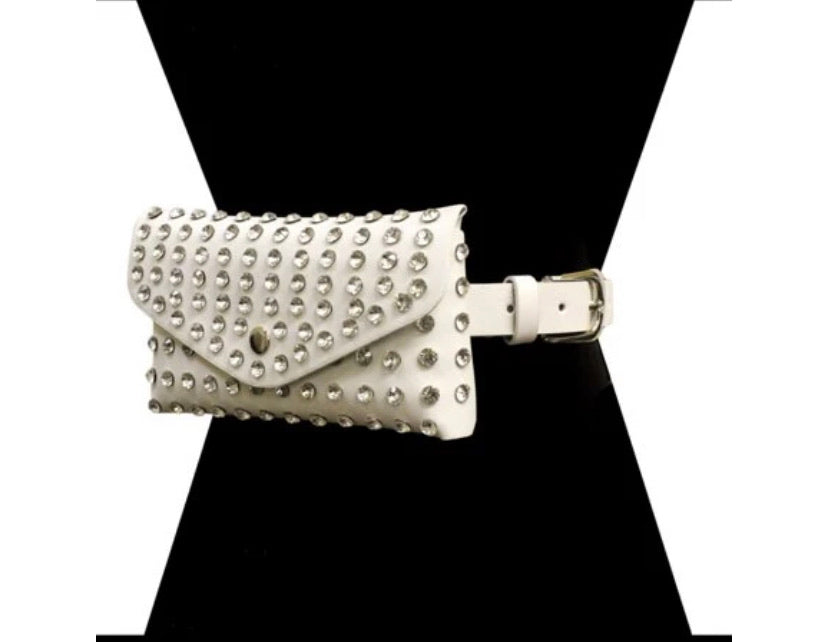 Belted Crystal Fannie Pack