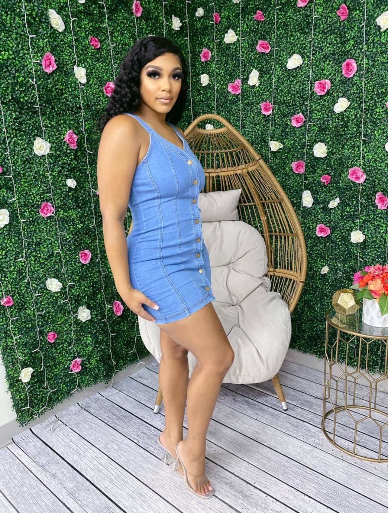 All That Denim Dress