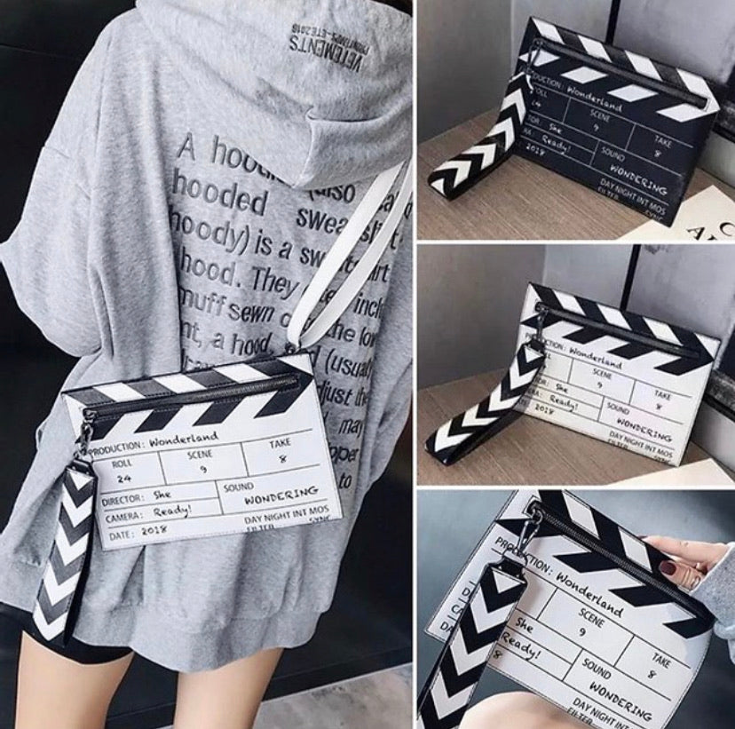 Lights! Camera! Action! Purse/Clutch