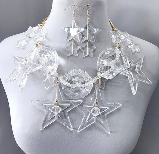 Starz Clear Necklace