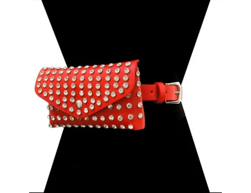 Belted Crystal Fannie Pack