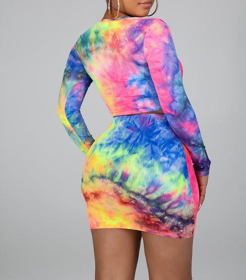 Kiss my Tie Dye 2 pc set *SALE*