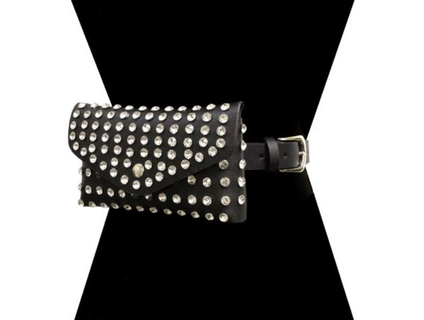 Belted Crystal Fannie Pack