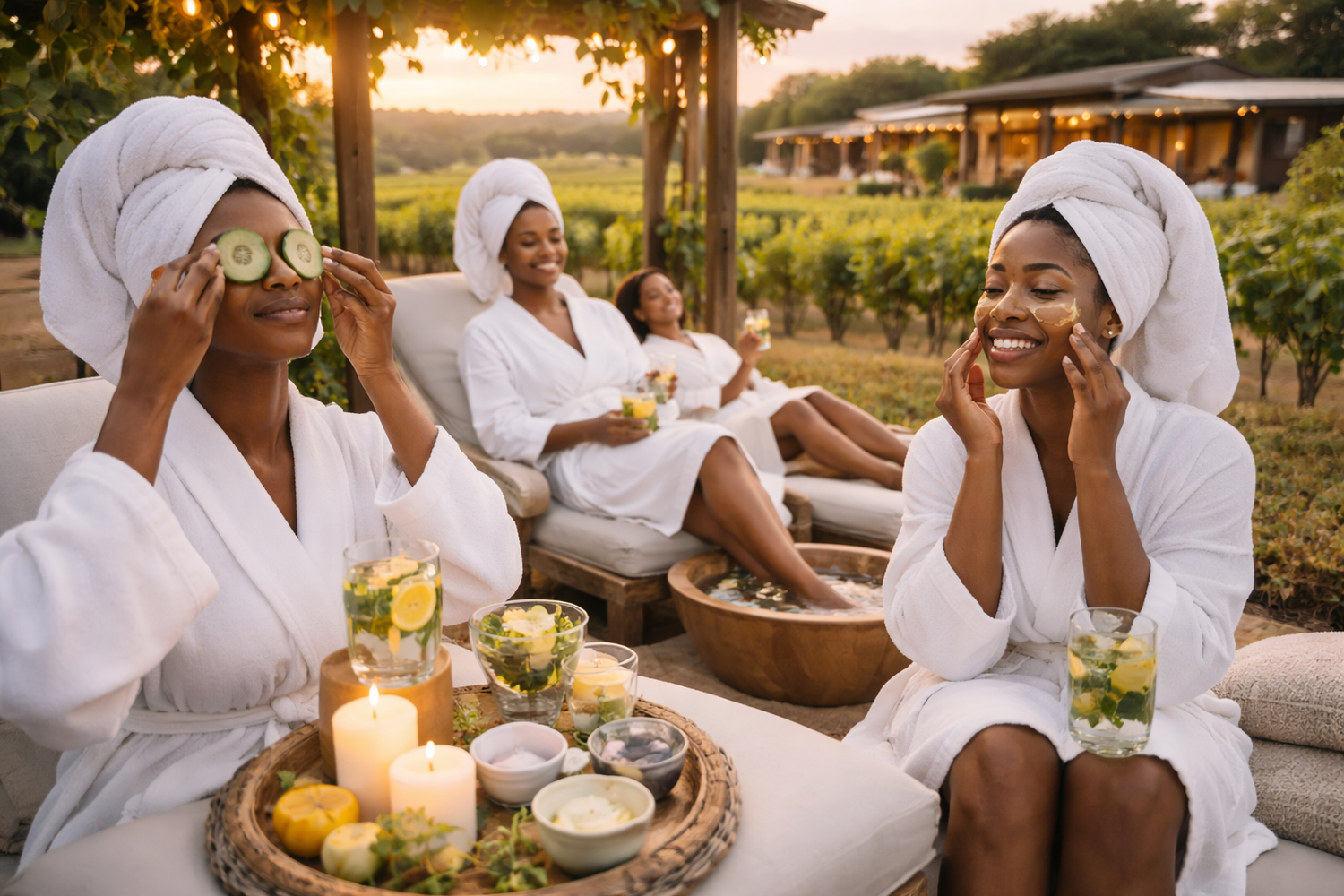 Sacred Reset Vineyard Retreat          (A Spiritual Wellness Experience For Women)