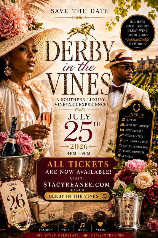 Derby In The Vines: A Southern Luxury Vineyard Experience-Early Bird Tickets (The Roberts Vineyard and Winery) Byron, Ga