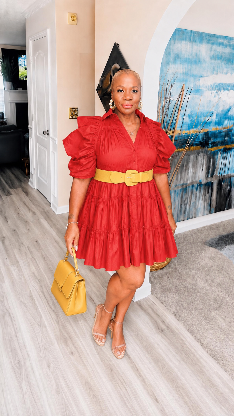 The Scarlet Statement Dress