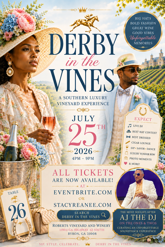 Derby In The Vines: A Southern Luxury Vineyard Experience- (Roberts Vineyard and Winery) Byron, Ga