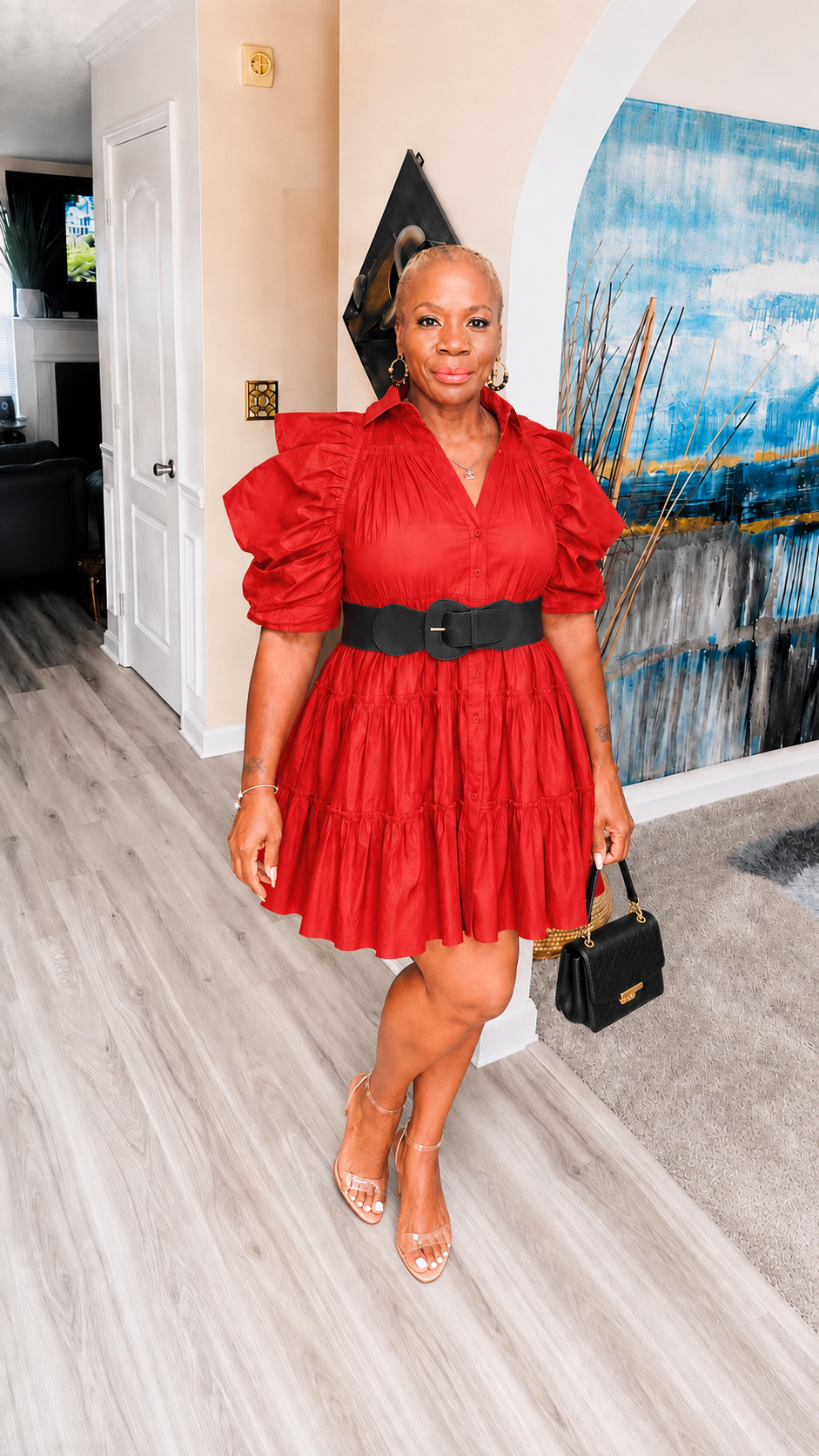 The Scarlet Statement Dress