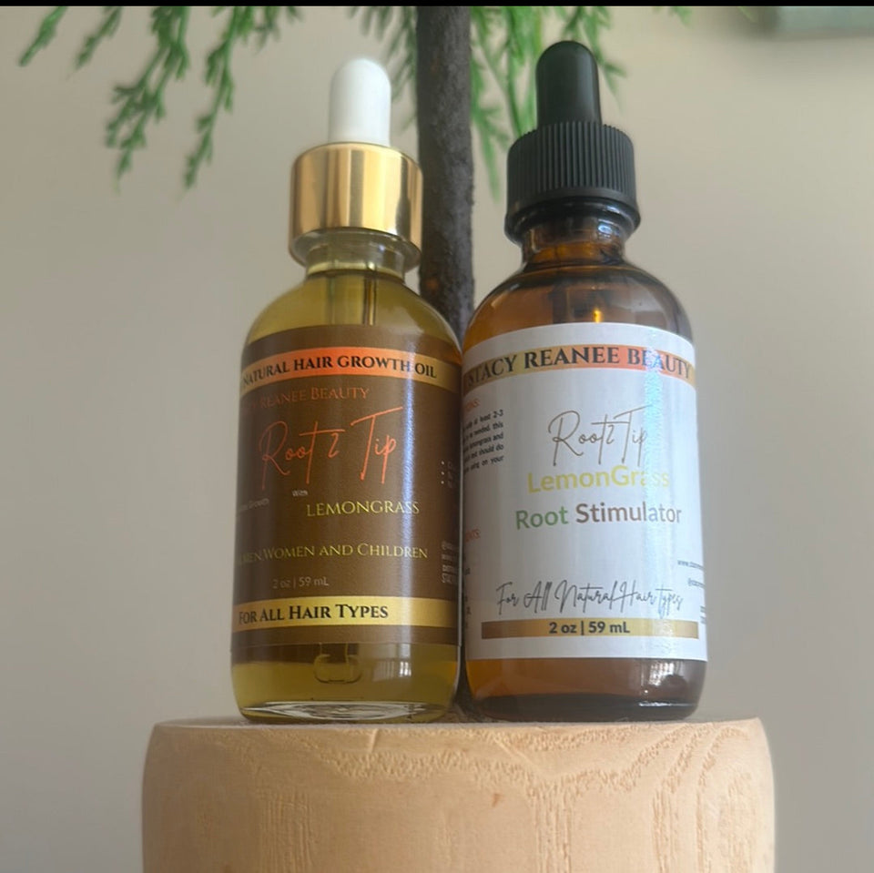 Lemongrass Infusion Bundle-Healthy Hair and Growth