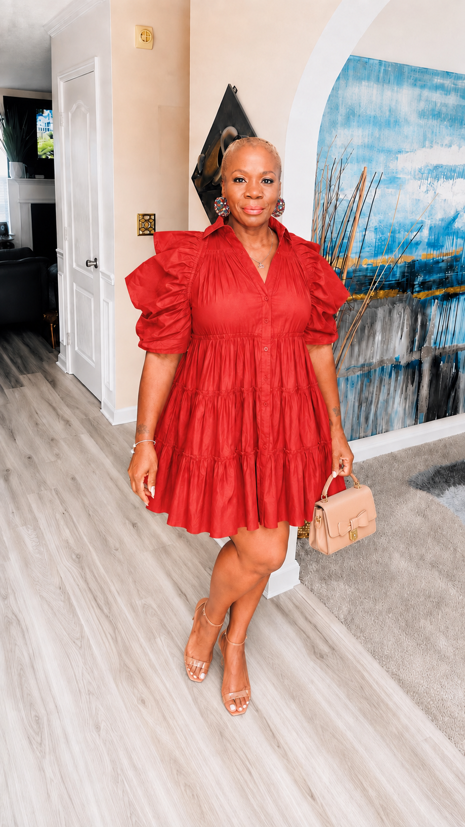 The Scarlet Statement Dress