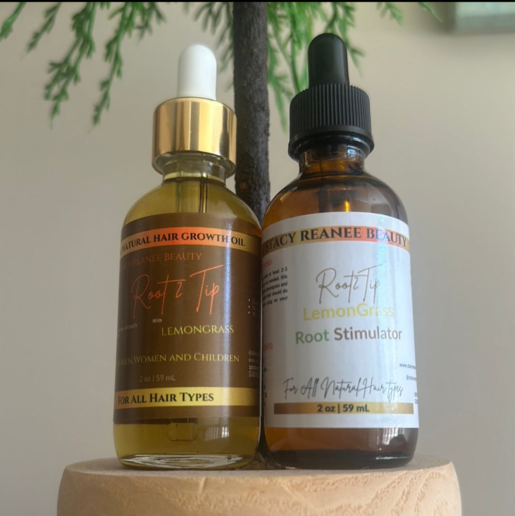 Lemongrass Infusion Bundle-Healthy Hair and Growth