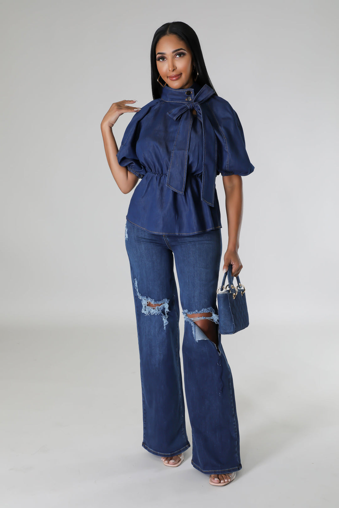 Bonnie B Denim Top