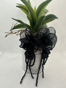 Black n Bougie Earrings