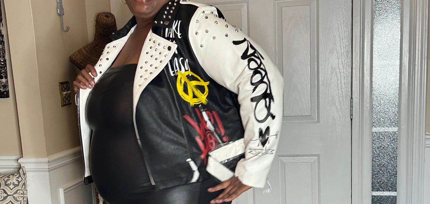 Tatted Bikers Jacket