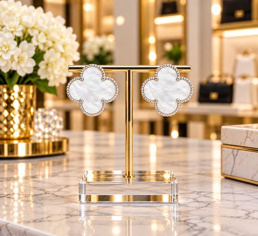The Luxe Clover Earrings