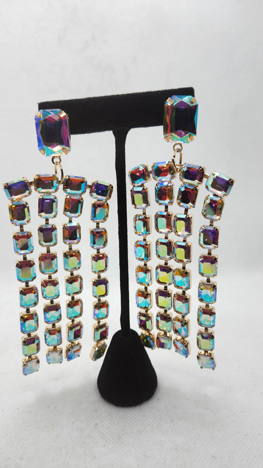 Cuff It Earrings (Irridescent)
