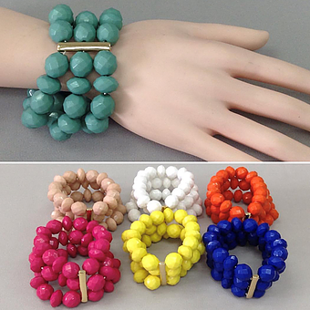 Bead Ball Bracelet
