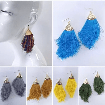 Fanciful Fringe Earrings