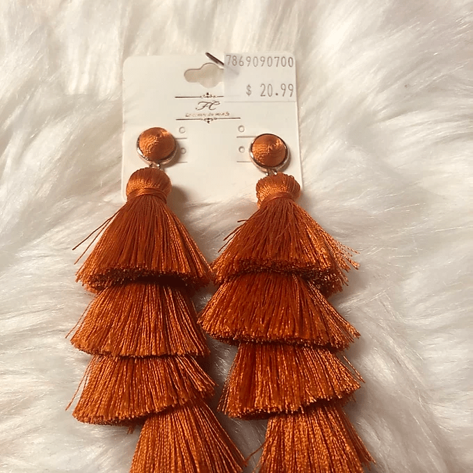 Glammed! (Pumpkin Spice) Earrings