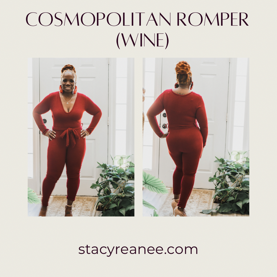 Cosmopolitan (Wine) Romper