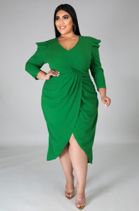 Perfectly Put Together Dress (Plus Size)