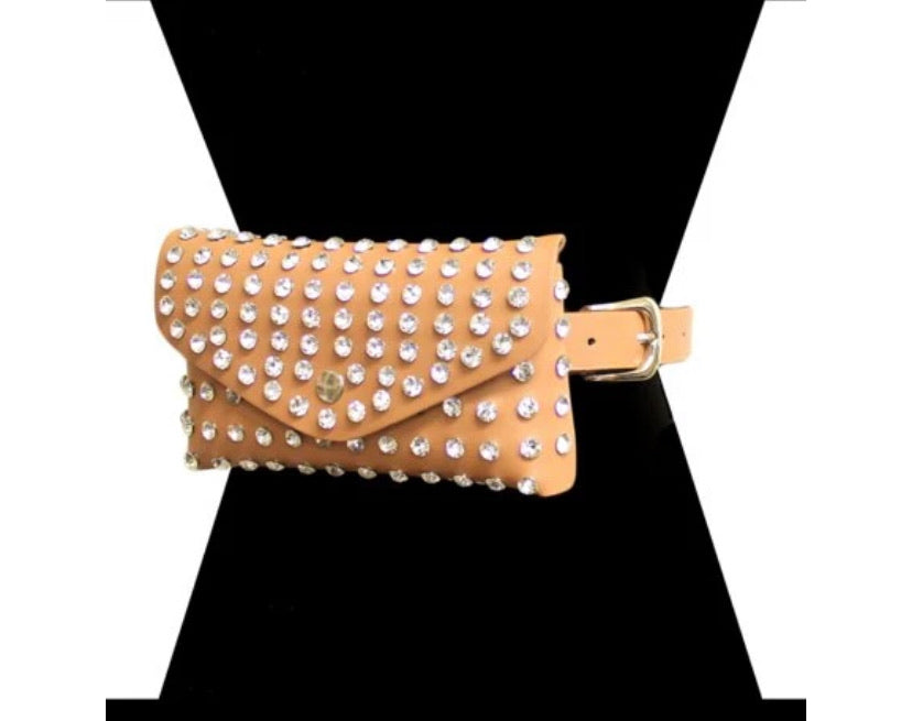Belted Crystal Fannie Pack