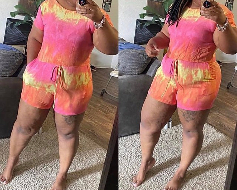 Popsicles Jumpsuit (Plus) Last One *SALE*