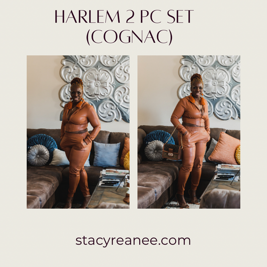 Harlem 2 pc Set (Cognac)