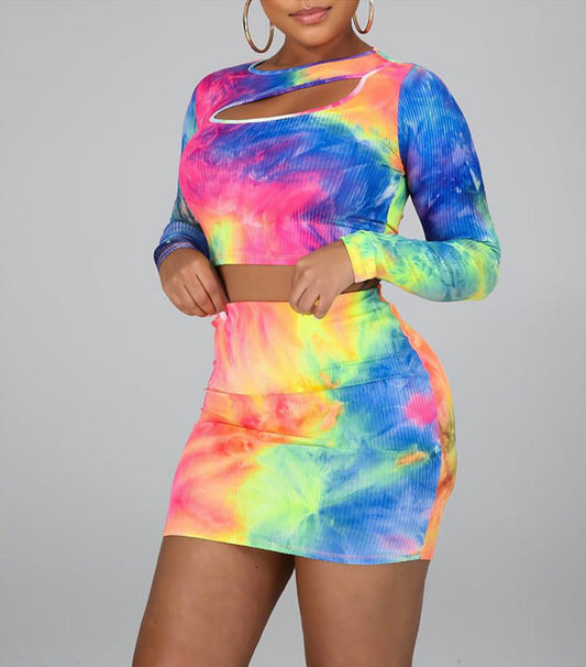 Kiss my Tie Dye 2 pc set *SALE*