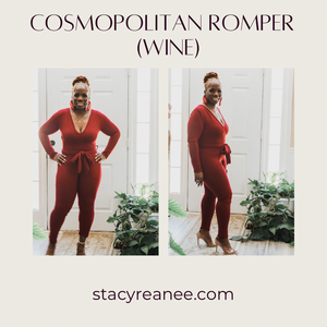 Cosmopolitan (Wine) Romper