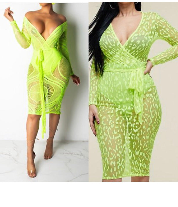 Neon Life Dress *SALE*